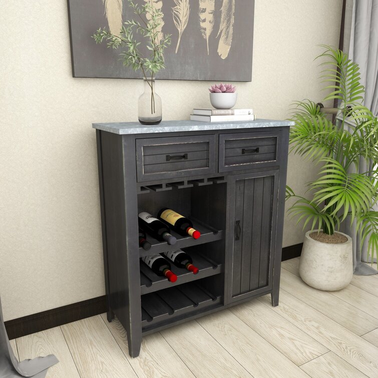 Small wine cabinet discount wood